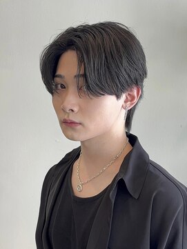 ビューエヒメ(VIEW EHIME) 韓国フェザーショートブルーブラック10代20代30代