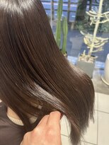 アース 武蔵境店(HAIR & MAKE EARTH) 【武蔵境】髪質改善縮毛矯正で叶う!自然なツヤ髪ストレート