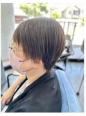 縮毛矯正オーガニックカラー