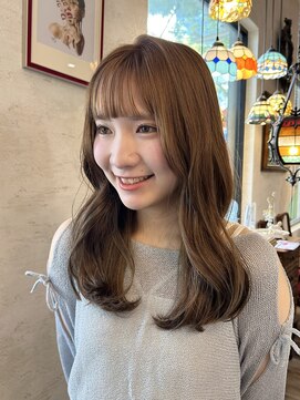 フェイバー 警固店(FAVOR) ベージュ/ブリーチなし/パーソナルカラー/イルミナカラー/カラー