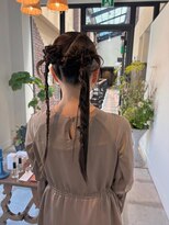 サロンドゥユウ(salon de yu)&nbsp;salon de yu/ 松原加奈#kana_arrange 結婚式　卒業式