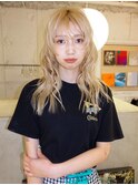 ニュアンスレイヤー　ブロンドヘア