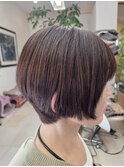 大人カッコイイショートボブスタイル
