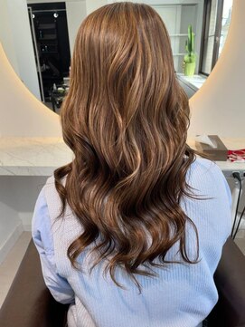 アルス ウィズ アクロス オモテサンドウ(aluss with AKROS omotesando) 白髪ぼかし　ココアベージュカラー