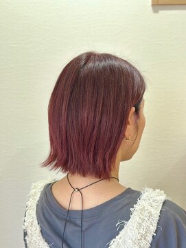 フェアー(Fair) 切りっぱなしスタイルピンクベージュ