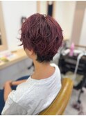 動きのあるショートパーマ/Hikari