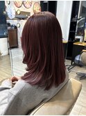 チェリーピンク×ミディアムレイヤー