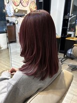 ノア(no_a) チェリーピンク×ミディアムレイヤー