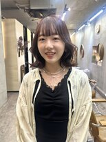 バド(bado)&nbsp;ピンクブラウン/透明感カラー／レイヤーカット／髪質改善/本町