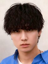 ルーシー 渋谷(LUCEY)&nbsp;ツイストスパイラルパーマ波巻きパーマシャドウパーマメンズ