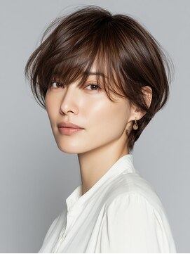 ビフィーノ リルネ(Bifino Rilune) クラゲヘアー/小顔/ココアベージュ/オリーブグレー/川西