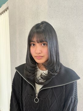 ヘアーディア みどり店(Hair...DiA) ミディアムレイヤー