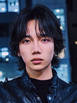 アンサー 原宿(ANSWER) メンズボブメンズミディアムパーマニュアンスパーマルーズパーマ