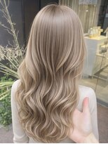 アース 豊橋店(HAIR&MAKE EARTH)&nbsp;透明感ミルクティーベージュ