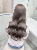 ダークアッシュ/大人ガーリー/似合わせカット/着物ヘア