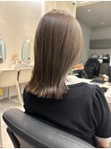 ブリーチなしベージュ