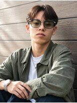 ユイマァルスロウ 倉敷(YUIMARLSLOW) 倉敷メンズサロン20代30代40代リバースセンターパートパーマ