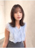 ミディアムレイヤー/レイヤーカット/似合わせレイヤー
