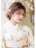 成人式ヘアセット￥8000