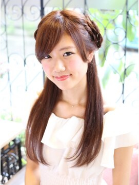 ヘアーデザイン リント(hair design Rinto) 簡単編みこみヘアアレンジ◎20代30代40代50代