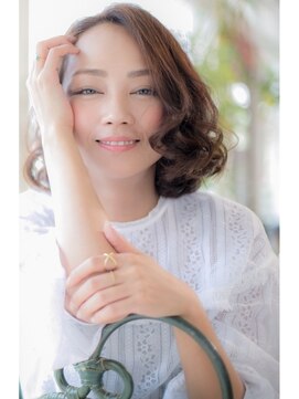 ヘアーショップ エヌアンドエー 越谷店(hair shop N&A) 無造作カール×ボブショート