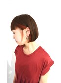 おしゃれポイントカラーボブ