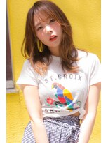 キャロル(CAROL)&nbsp;色っぽミディアム☆柔らかミルクティーベージュ