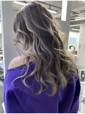 【REDEAL大宮】エアータッチバレイヤージュ[ハイライトメッシュ]