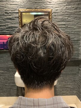 プレミアムバーバー 赤坂店(PREMIUM BARBER produce by HIRO GINZA) ツーブロック×スパイラルパーマ