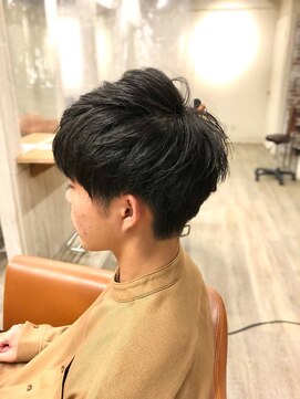 アンプリュス リアン(1+ Unplus lien) 刈り上げマッシュスリークショート/亀戸/錦糸町/平井