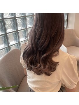 ルアナ 梅田店(Luana) まろやかマロンベージュ/艶カラー