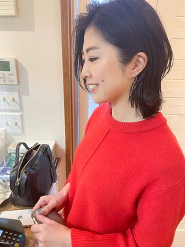 オーシャン(Ocean) 大人可愛い20代30代40代外はねボブ/ネオウルフ/前下がり