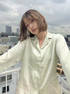 バサ 江古田店(BASSA) 抜け感ボブ