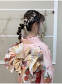成人式前撮りヘア
