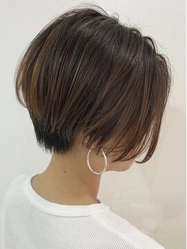 インデックスヘアーユー 錦糸町店(in'dex hair - U) 小顔効果☆前下がりショート[錦糸町/錦糸町ボブ/錦糸町カット]