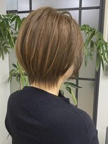 GBG 自由が丘&nbsp;《After》仕上がりスタイル【白髪ぼかし脱白髪染めハイライト 】