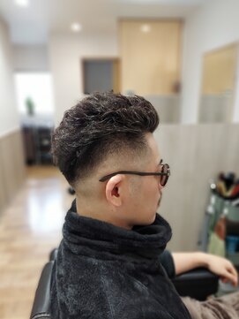 サントヘアー(Sant hair) フェード×パーマ