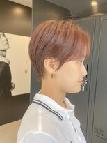 ハルキミナトジャパン センダイ(HARUKI MINATO japan SENDAI)&nbsp;オレンジブラウン大人ショート