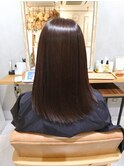 ツヤ髪☆髪質改善カラー/ビフォーあり!!施術例