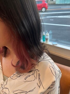 アンバー(amber) インナーカラー