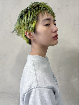 ドゥーア 代官山(Door) #ライムグリーン#ブリーチ