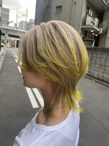 エンカウントバイマハロ 千葉(encount by mahalo)&nbsp;ベージュ×イエロー