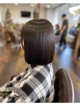 ライオンハート 長命ケ丘店(Lion Heart) 切りっぱなしボブ