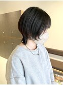 #マッシュウルフ#10代20代30代#顔まわりレイヤー