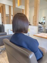 ヘアショップ エヌアンドエー 久喜菖蒲店(hair shop N&A) 20代30代40代うる艶髪×小顔カット切りっぱなしボブ