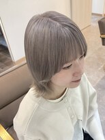 カラースタンド(COLOR STAND) ミルクティーベージュダブルカラーインナーカラーブリーチ