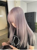 20代30代大人可愛いダブルカラーブリーチハイトーンカラー