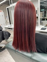 リミットバイアフィナー 大宮店(limit by Afinar)&nbsp;深みのあるレッドカラー