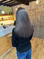 スカイ(SKY)&nbsp;透明感カラー/髪質改善/縮毛矯正/レイヤーカット/ダブルカラー