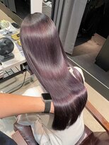 ロイス 神宮前(ROIS) ケアブリーチ/ミルクティーベージュ/髪質改善トリートメント/